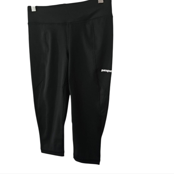 PATAGONIA Velocity Running Capris Legging  Black NWT XS - Picture 15 of 16